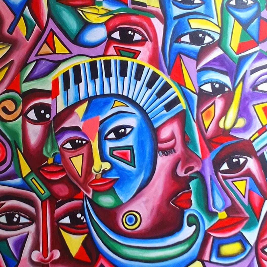 Tau arts abstract painting
